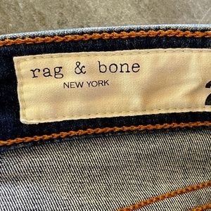 Rag & Bone Cropped Stretch Denim Jeans, Great for Summer Nights!